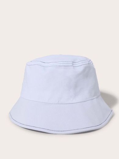 Sombrero cubo blanco