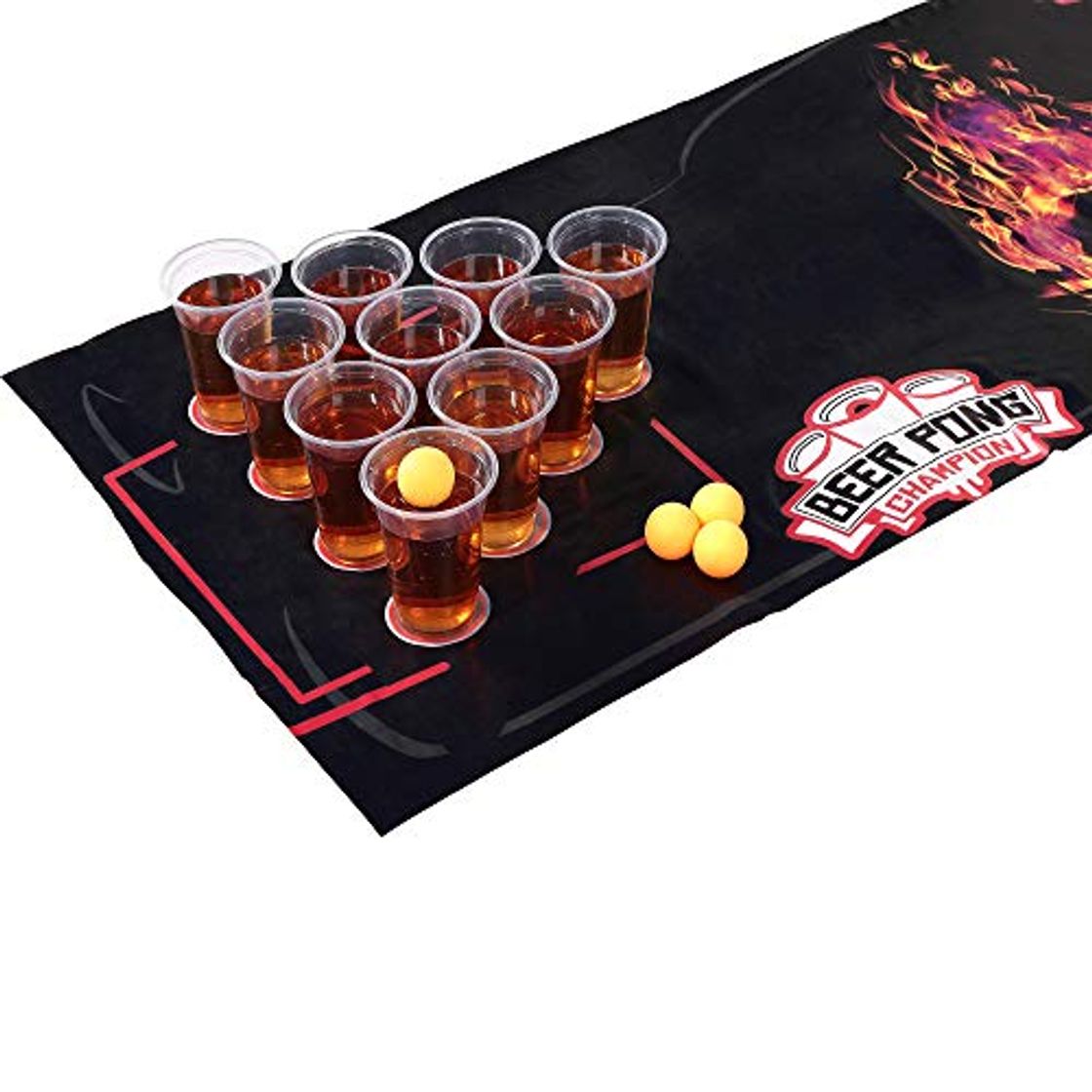 Product Lifestyle 2.0 Kit de Beer Pong Deluxe - Tapete de 180 x