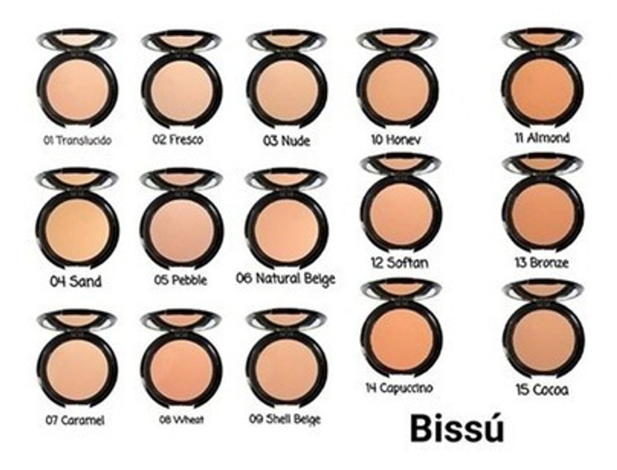 Fashion Polvo compacto Bissu