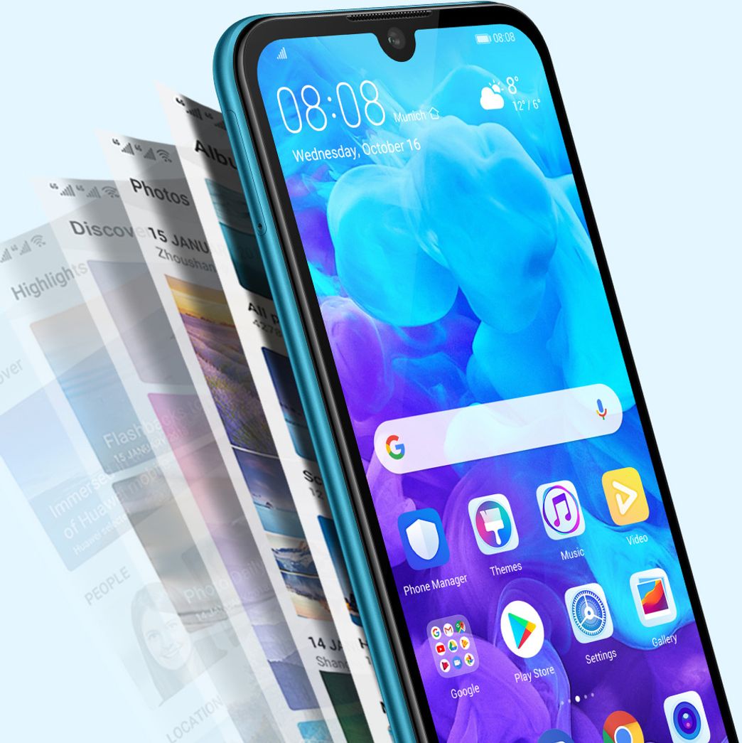 Social Huawei Y5 2019, Smartphone de 5.71"