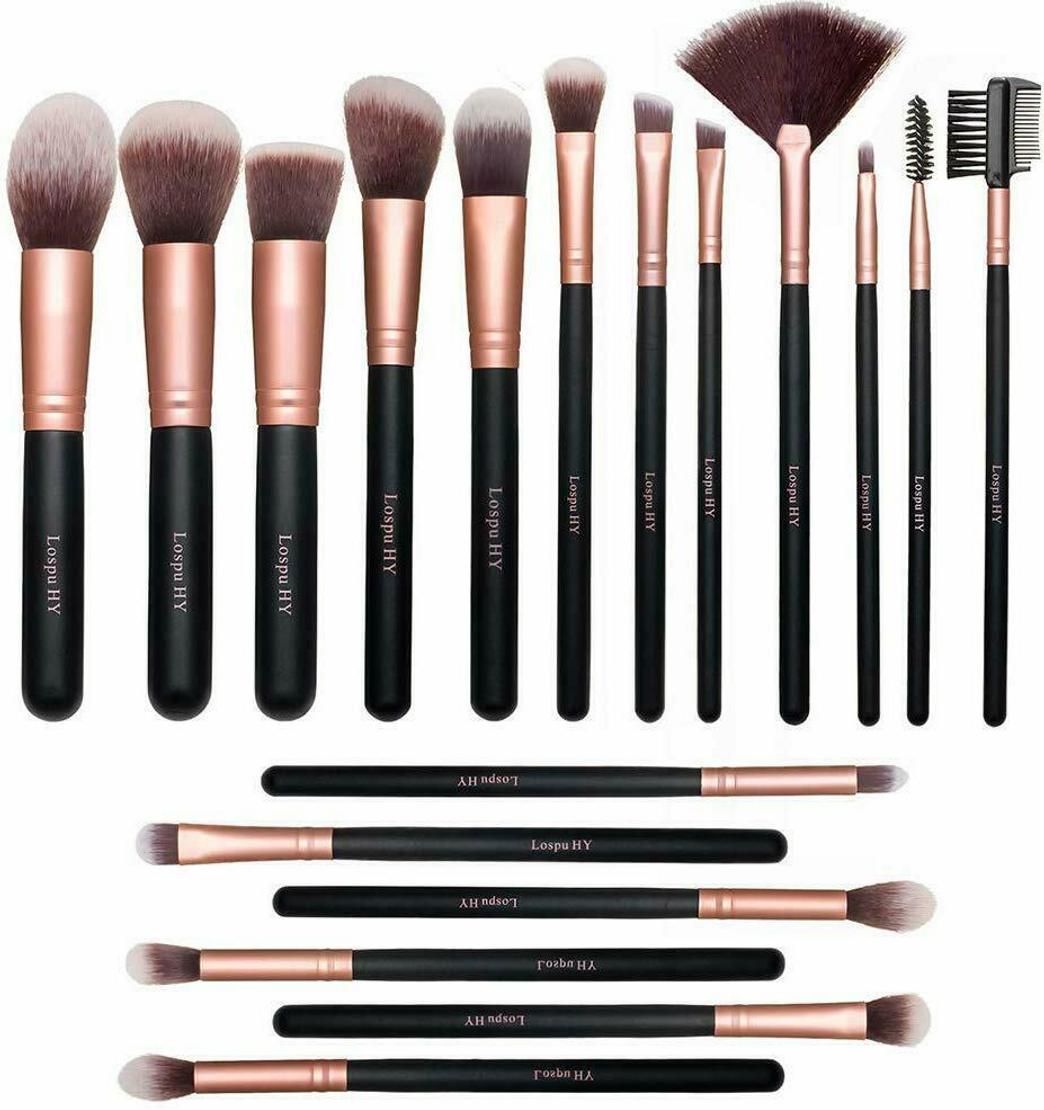 Belleza Anjou Brochas Maquillaje Comésticos 20 Piezas