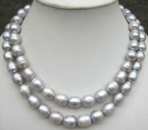 E.INFINITY Aretes de Perlas para Mujer, Plata Esterlina 925 AAA Joya de