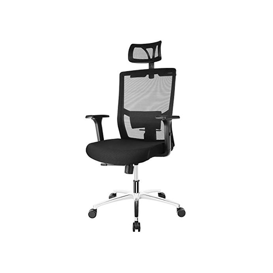 Social FIXKIT Silla Oficina Ergonómica Giratoria 360°, Silla de Escritorio de Malla con