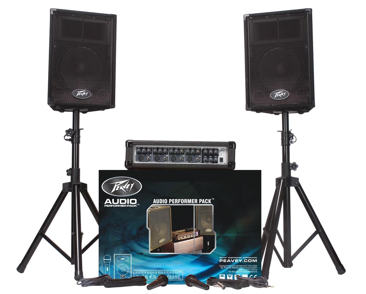 Producto Peavey Electronics Audio Performer Pack - sistemas de megafonía