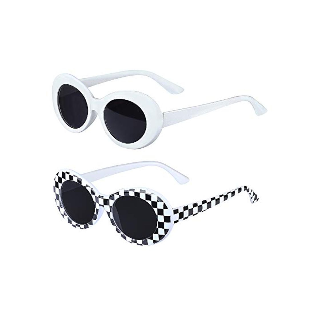 Producto Haichen Retro Clout gafas ovaladas Mod marco grueso gafas de sol de