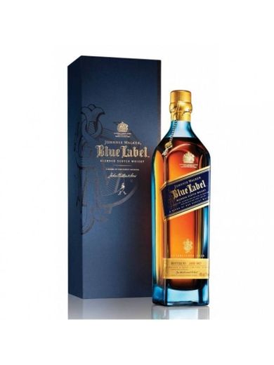 Whisky etiqueta azul