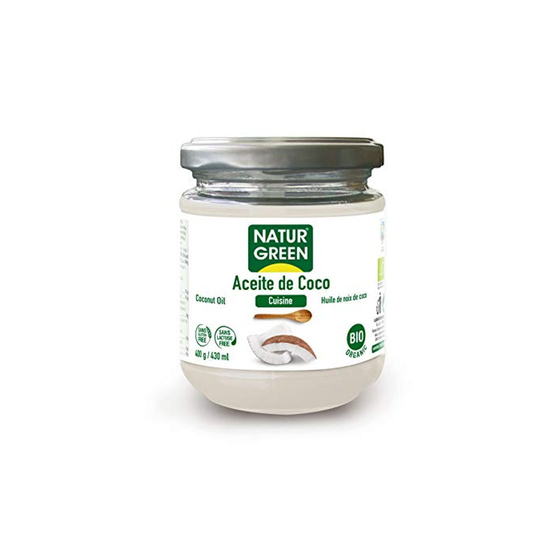 Product NaturGreen Aceite de Coco Cusine Bio 430ml/400g