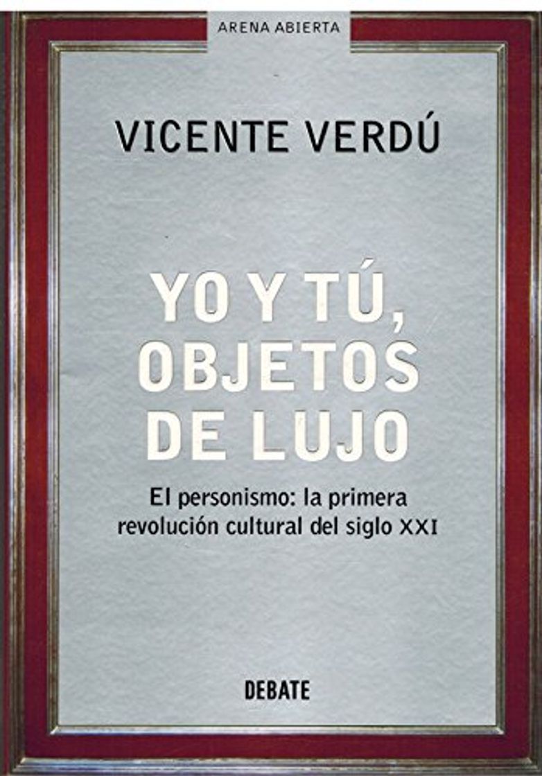 Libros Tu, yo, objeto de lujo