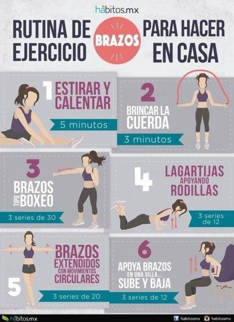 Moda Rutina de ejercicios en casa 🏋️🏡❤️