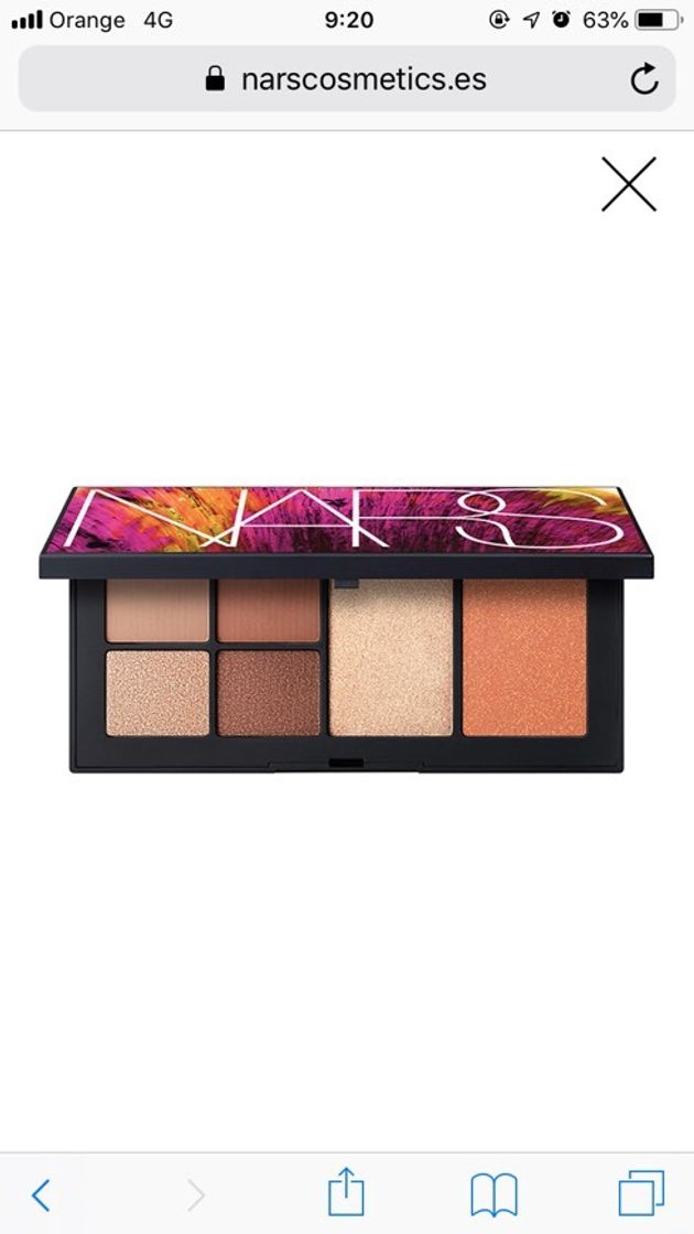 Product Paleta de Nars