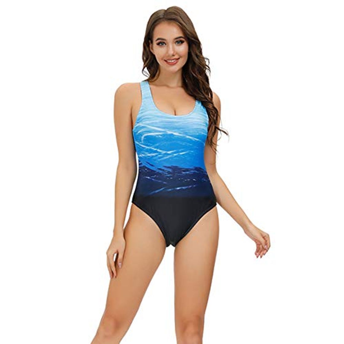 Producto Overdose Traje De BañO para Mujer con Relleno Push Up Estampado Moda Una Pieza Ropa De Playa Monokini BañAdor Deportivo Vintage Verano Tallas Grandes 5XL