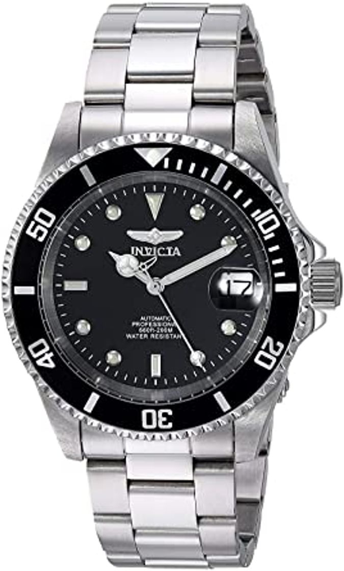 Moda Invicta 8926OB Pro Diver Reloj Unisex acero inoxidable Automático Esfera negro