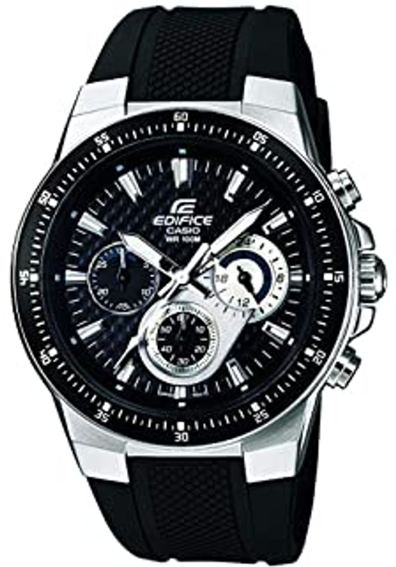 Moda Casio Reloj Analogico para Hombre de Cuarzo con Correa en Acero Inoxidable