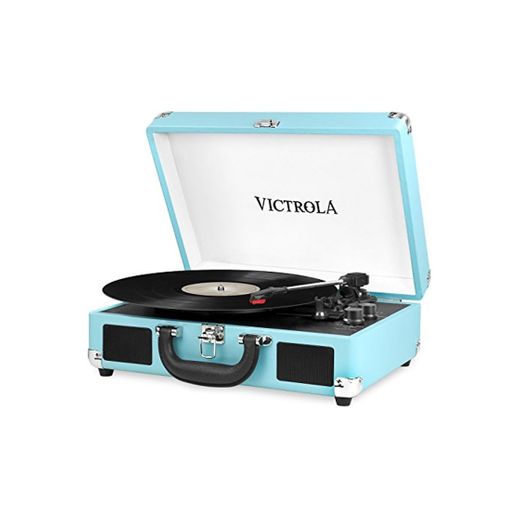 Victrola Suitcase Tocadiscos en maleta Vintage Bluetooth