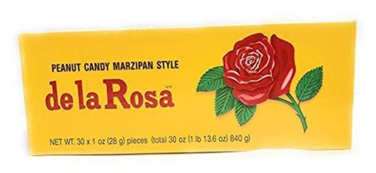 Social De La Rosa Marzipan Peanut Candy