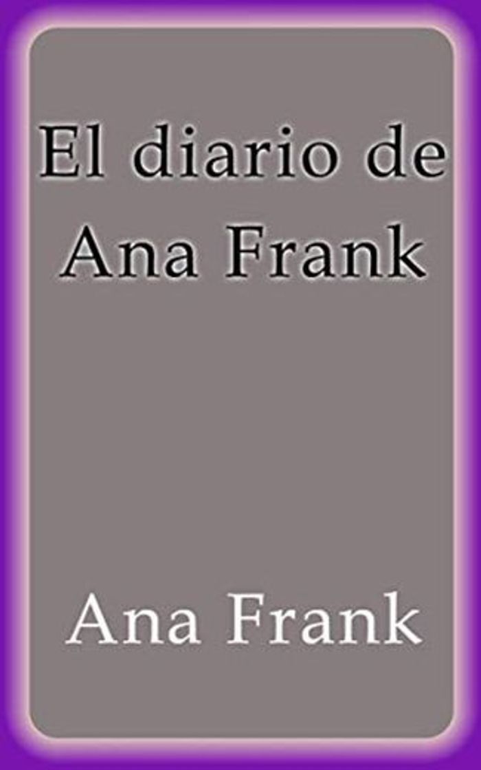 Book El diario de Ana Frank