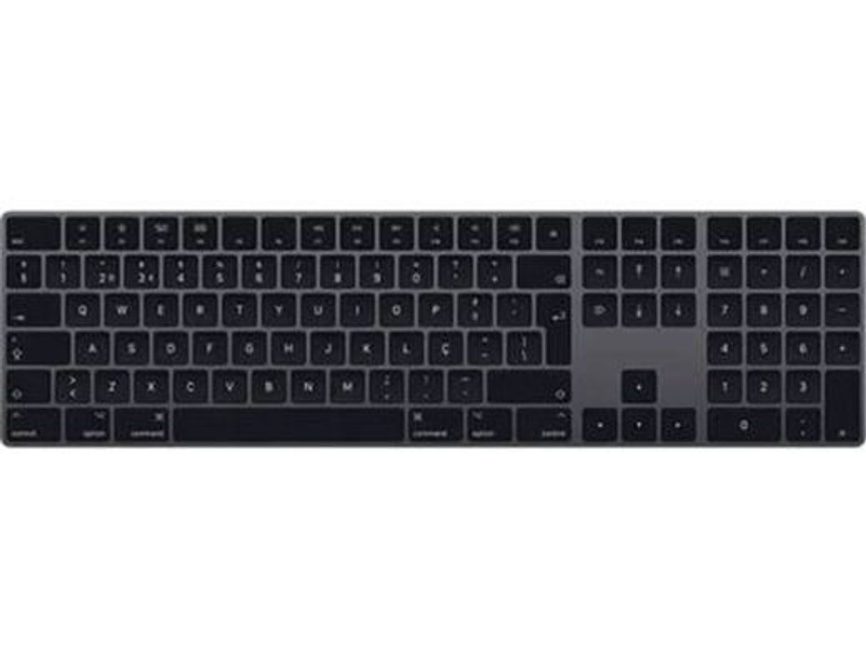 Moda Teclado APPLE Magic (Português - Cinzento Sideral) 