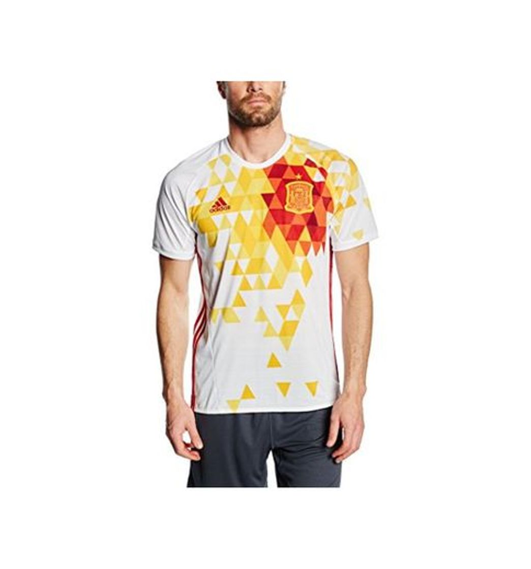 Social adidas Fef A JSY Camiseta, Unisex, Blanco