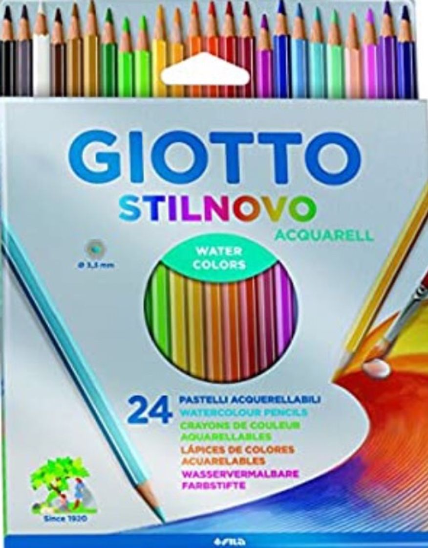 Products Giotto 255800 Stilnovo Watercolor Pastels, Pack of 2