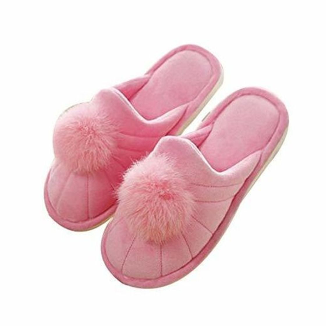 Lugares Maomaotx Zapatillas para Mujer Algodón Slippers