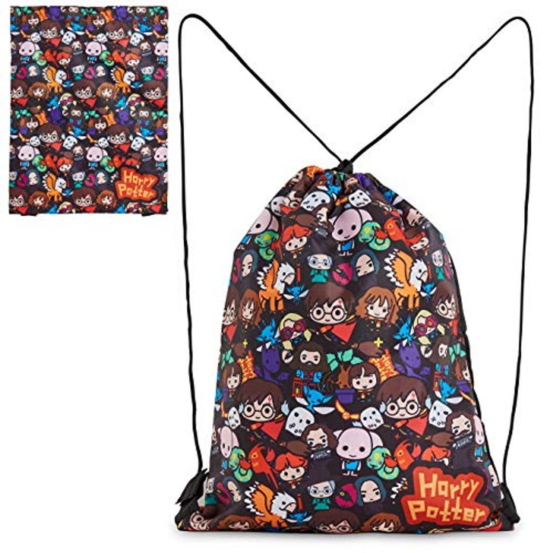 Fashion HARRY POTTER Mochila Cuerdas Mochila Saco Regalos Originales para Niños Niñas