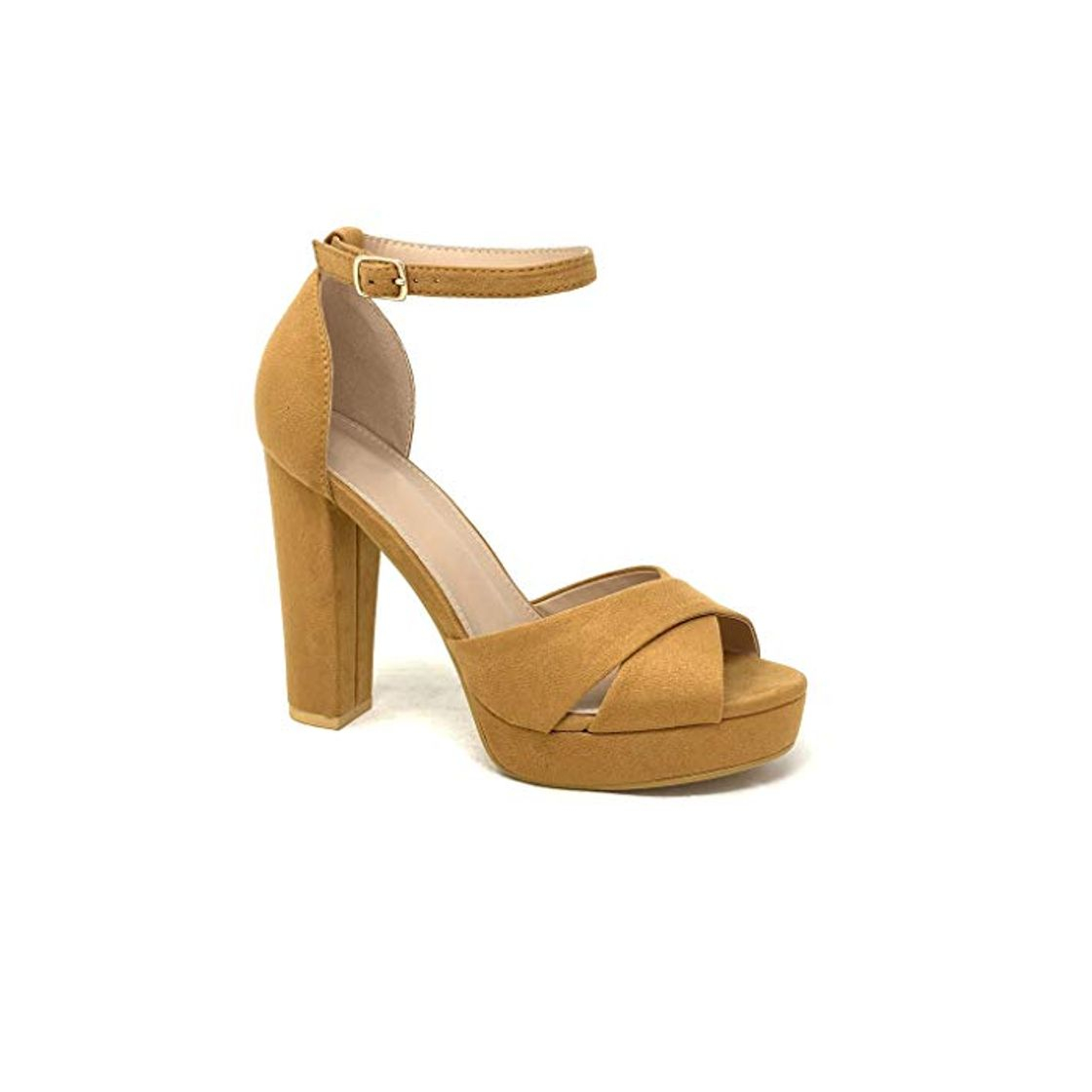 Social Angkorly - Zapatillas Moda Tacón escarpín Sandalias tacone Alto Plataforma La Noche