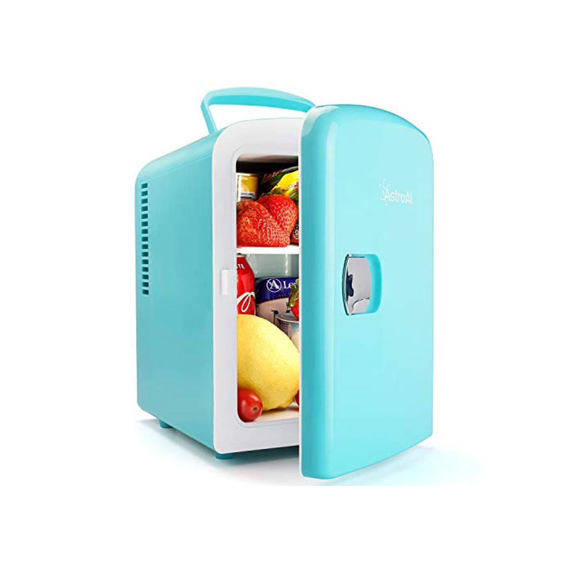 Social AstroAI 4L Mini Nevera Cosmeticos Pequeña Portátil 12 V/220 V para Coche