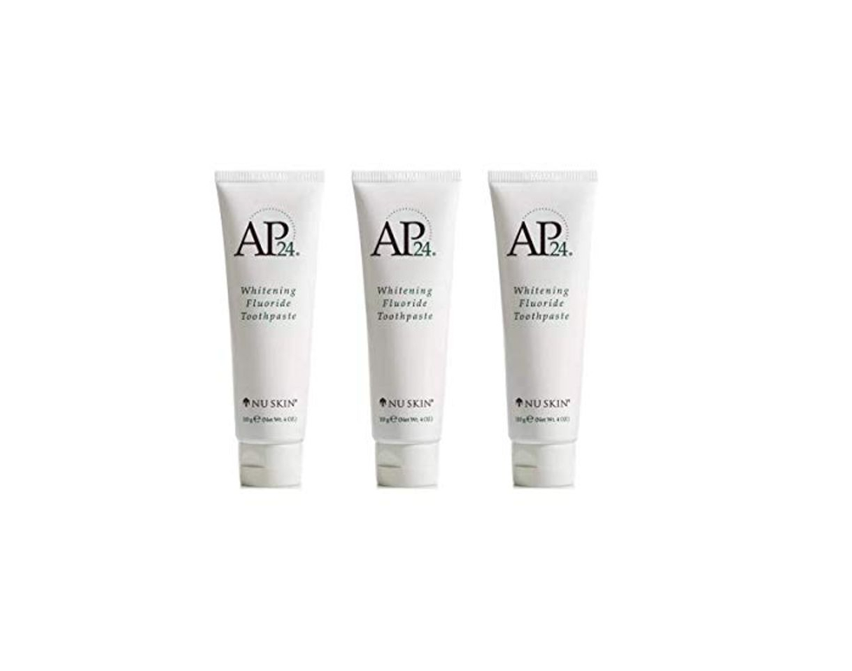 Belleza Nu Skin Ap-24 Blanqueamiento Pasta de Dientes con Fluorida Set 3 Pastas