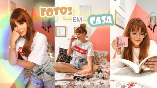 COMO FAZER FOTOS EM CASA COM CELULAR NA QUARENTENA 