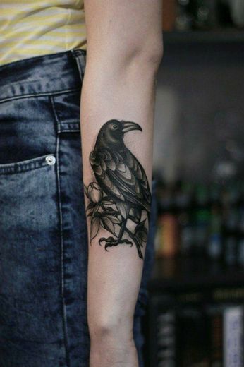 Raven tattoo