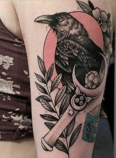 Tatuagem Corvo