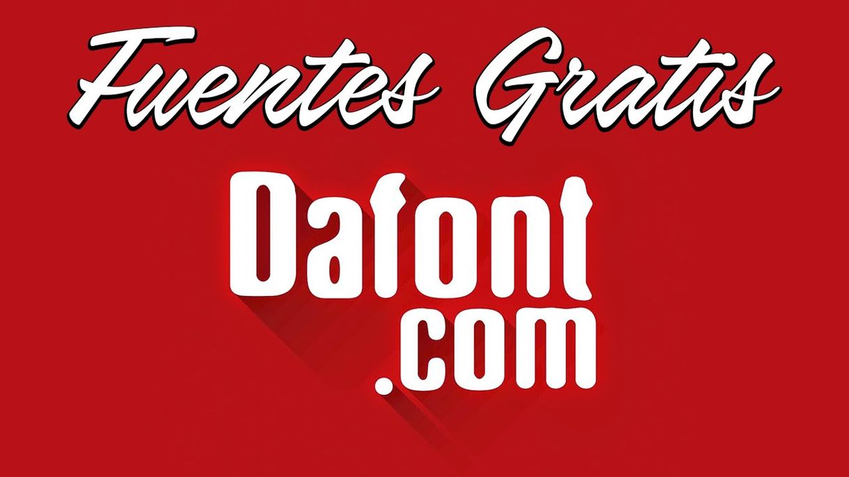 Moda DaFont - Descargar fuentes