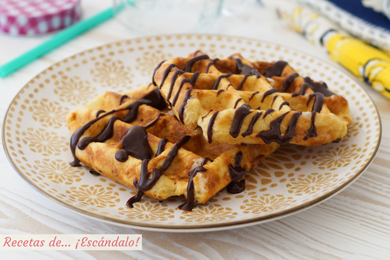 Moda Receta de GOFRES o waffles caseros🧇 