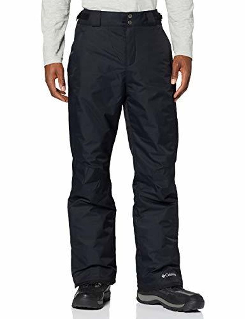 Columbia Pantalón de esquí para Hombre, Bugaboo Omni Heat, Negro
