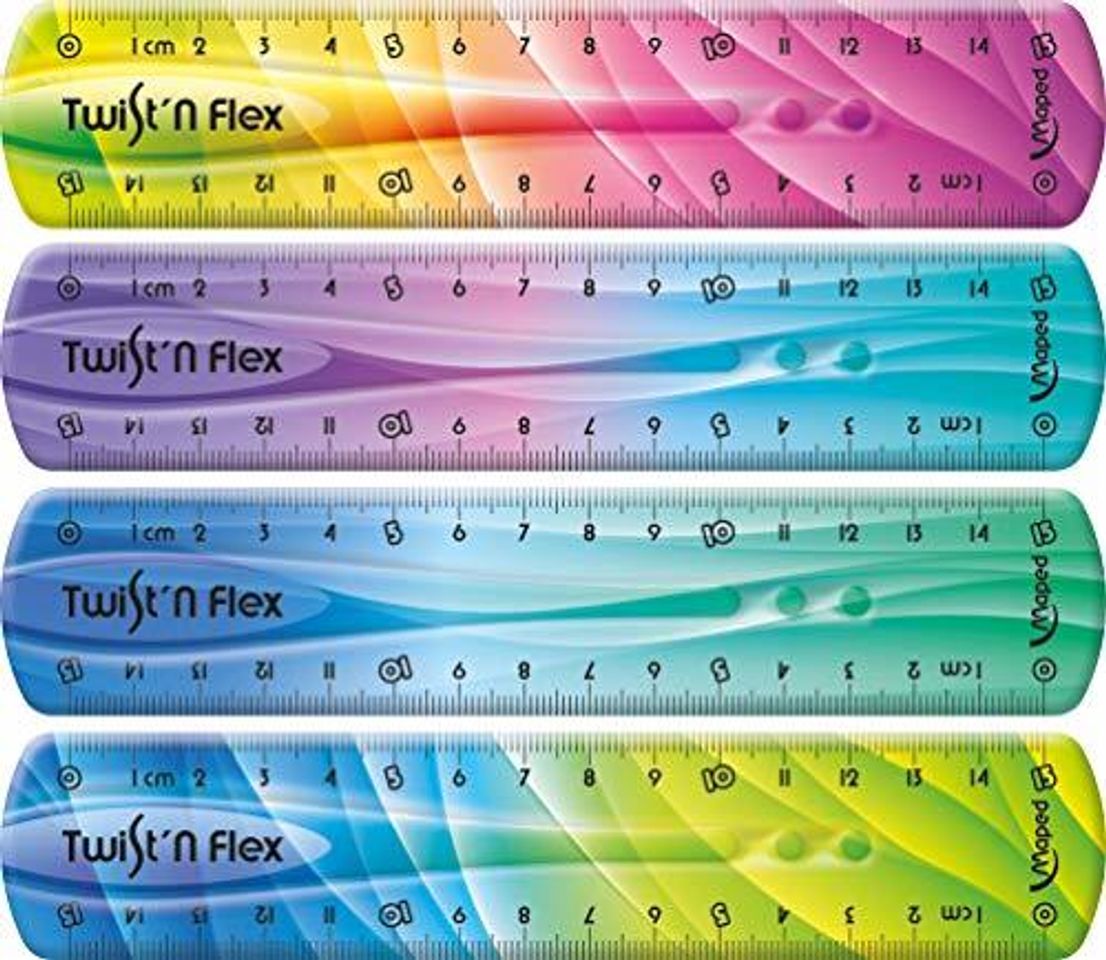 Social Maped Twist ́n Flex Decor - Regla plana