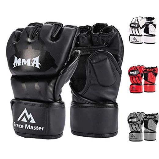 Brace Master MMA Gloves Guantes UFC Guantes de Boxeo para Hombres Mujeres