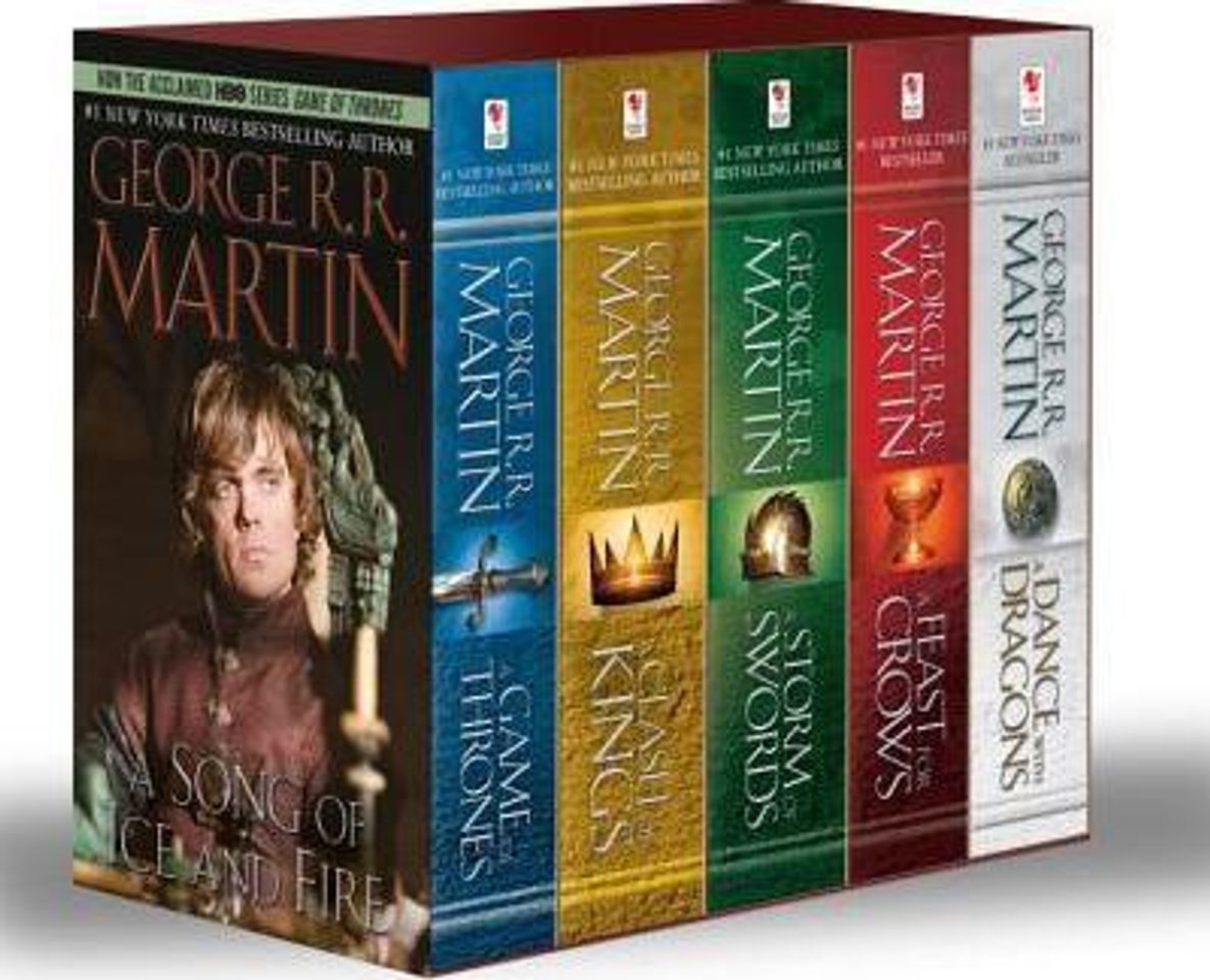 Libro George R.R. Martin Boxed Set: A Game of Thrones / A Clash