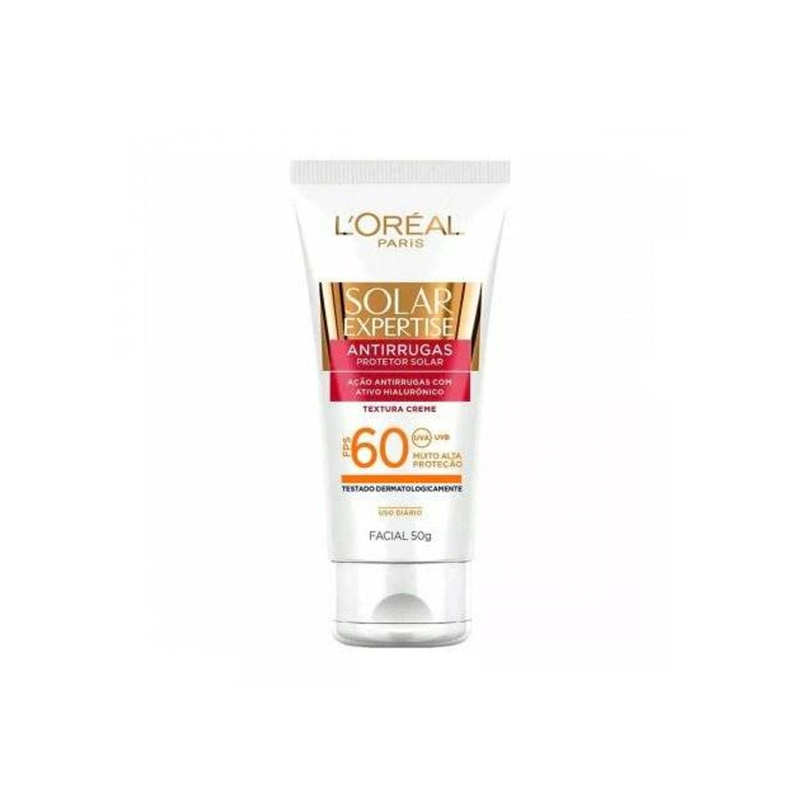 Productos Protetor Solar Facial L'Oréal Expertise Antirrugas FPS60 