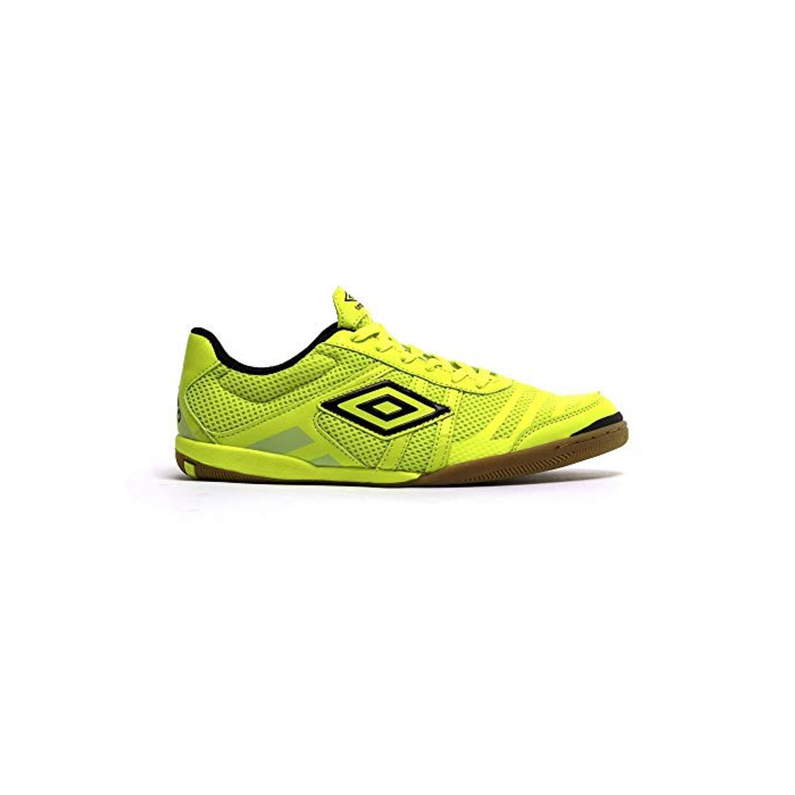 Moda Umbro Futsal Tunder IC, Zapatilla de fútbol Sala, Volt-Navy, Talla 9.5 US