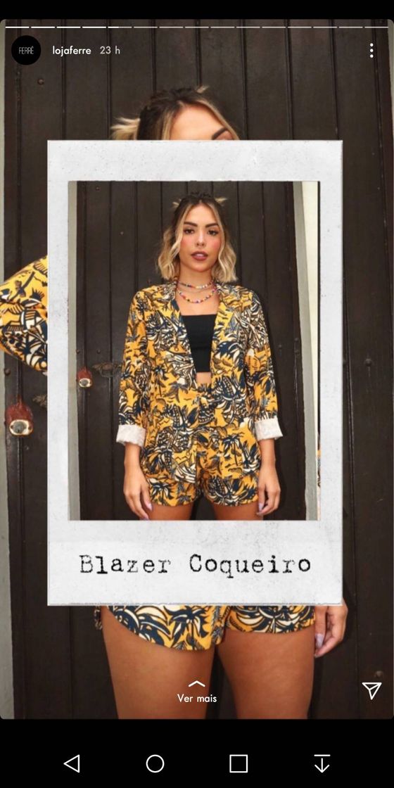 Moda Blazer Coqueiro♡