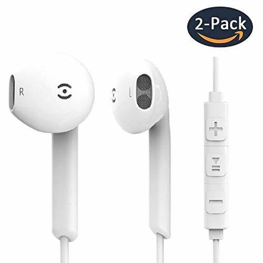 【2 Pares 】 Kingking Auriculares Aislamiento de Ruido con Sonido Puro y