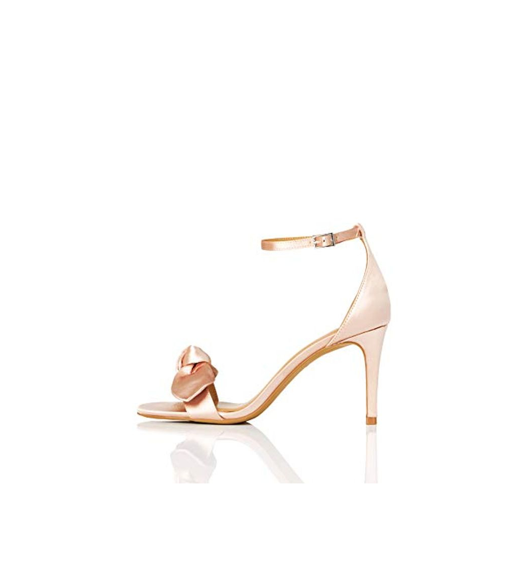 Social TRUTH & FABLE Zapatos de Dama de Honor Mujer, Dorado