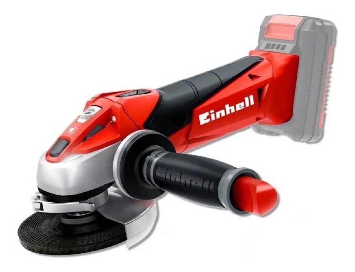 Fashion Amoladora angular inalámbrica Einhell TE-AG 18 LI roja

