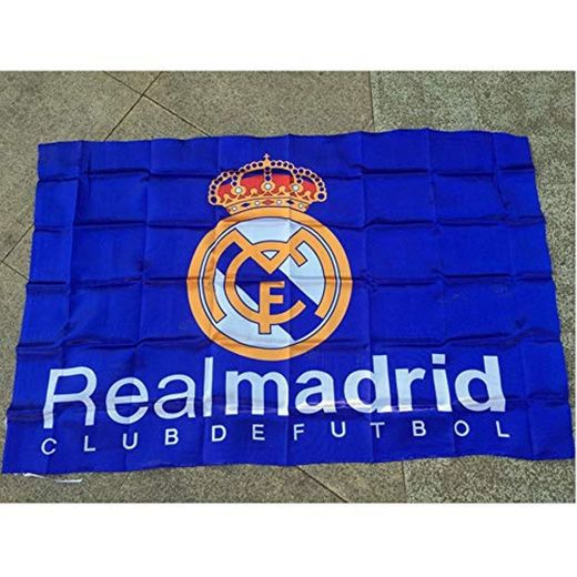 LGFB para el Real Madrid Equipo Banderas Ventiladores fútbol de la Bandera