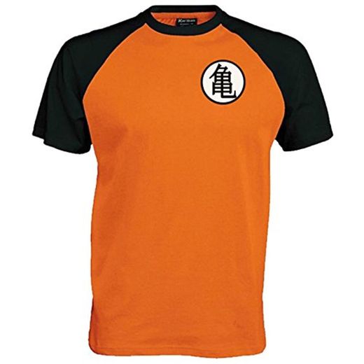 Lifeguardgear Goku - Camiseta de béisbol con símbolo de entrenamiento Naranja Naranja