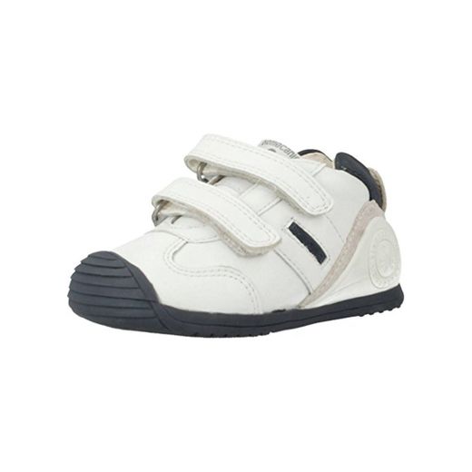 Biomecanics 151157, Zapatos de primeros pasos Unisex Bebés, Blanco