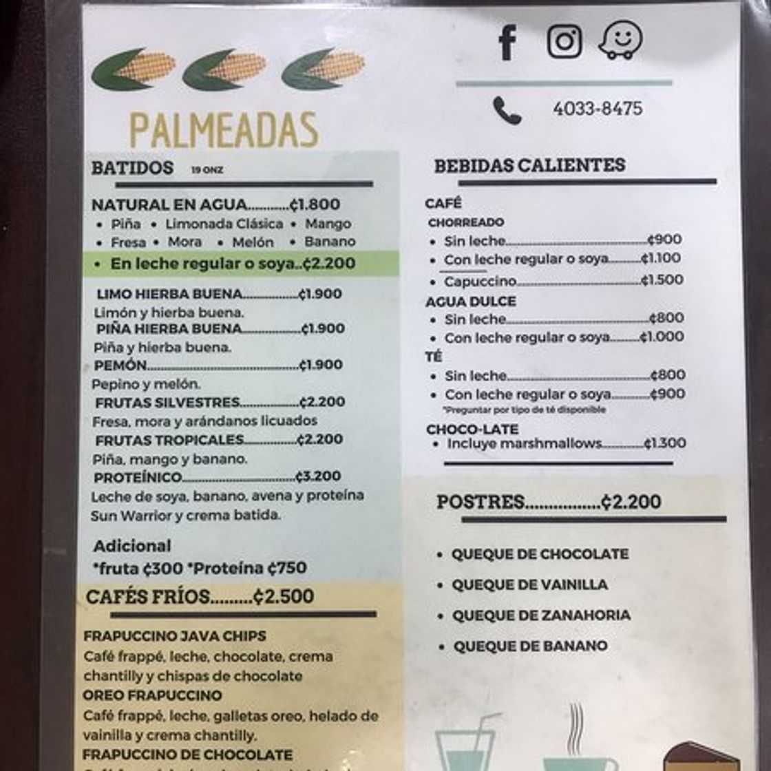 Restaurants Palmeadas