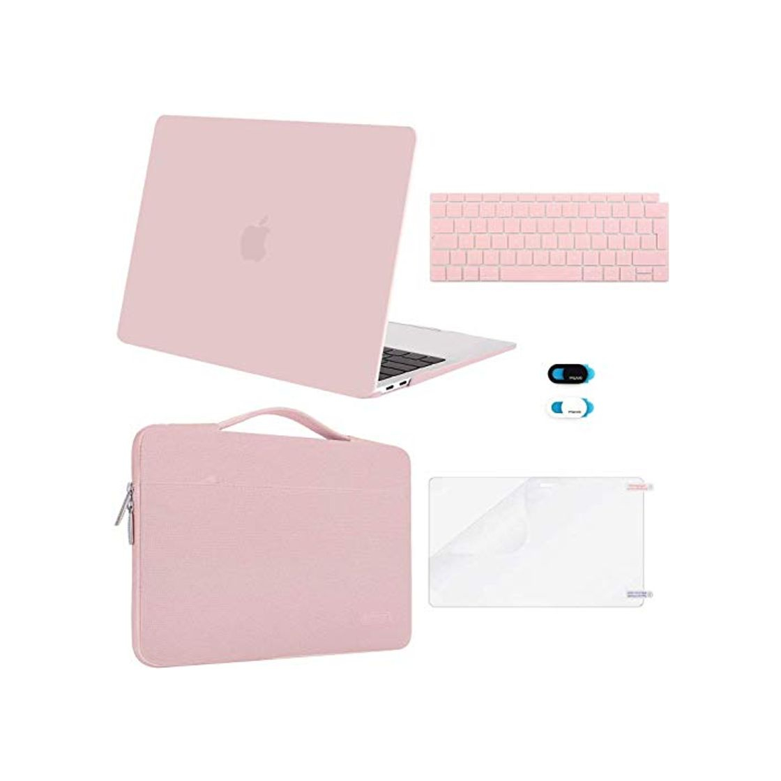 Electrónica MOSISO Funda Dura Compatible con 2019 2018 MacBook Air 13 A1932 Retina