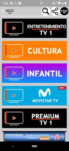 GOOD TV - Descargar APK 