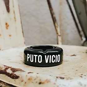 Moda Cenicero con mensaje Puto vicio. Curisosite